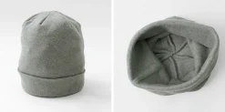 MOC T Hats^/ NEON SCRIPT REGULAR WEIGHT KNIT CAP gray