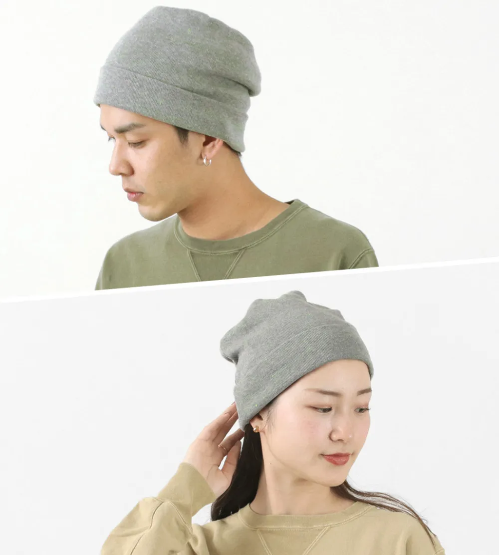 MOC T Hats^/ NEON SCRIPT REGULAR WEIGHT KNIT CAP gray
