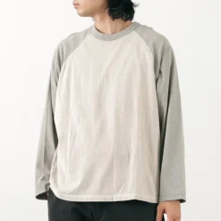 MOC T T-Shirts^/ Overdyed Baseball Long Sleeve Big Tee