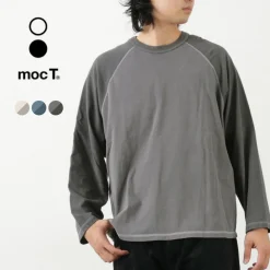MOC T T-Shirts^/ Overdyed Baseball Long Sleeve Big Tee