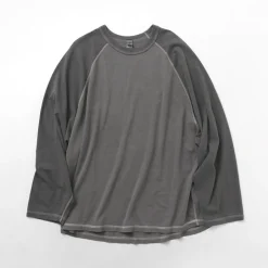 MOC T T-Shirts^/ Overdyed Baseball Long Sleeve Big Tee