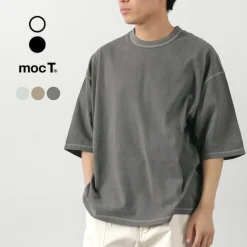 MOC T T-Shirts^/ Overdyed Crew Neck Big Tee