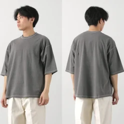MOC T T-Shirts^/ Overdyed Crew Neck Big Tee