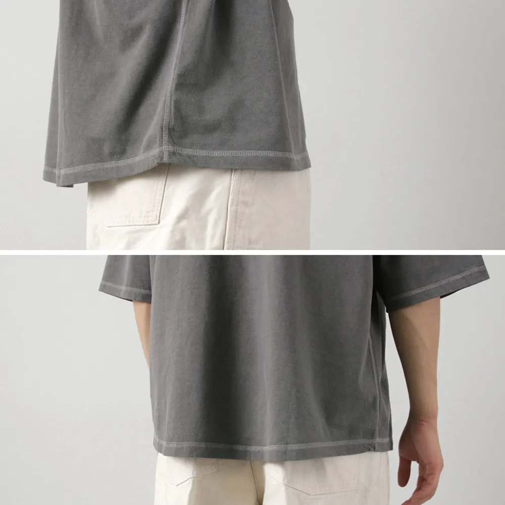 MOC T T-Shirts^/ Overdyed Crew Neck Big Tee