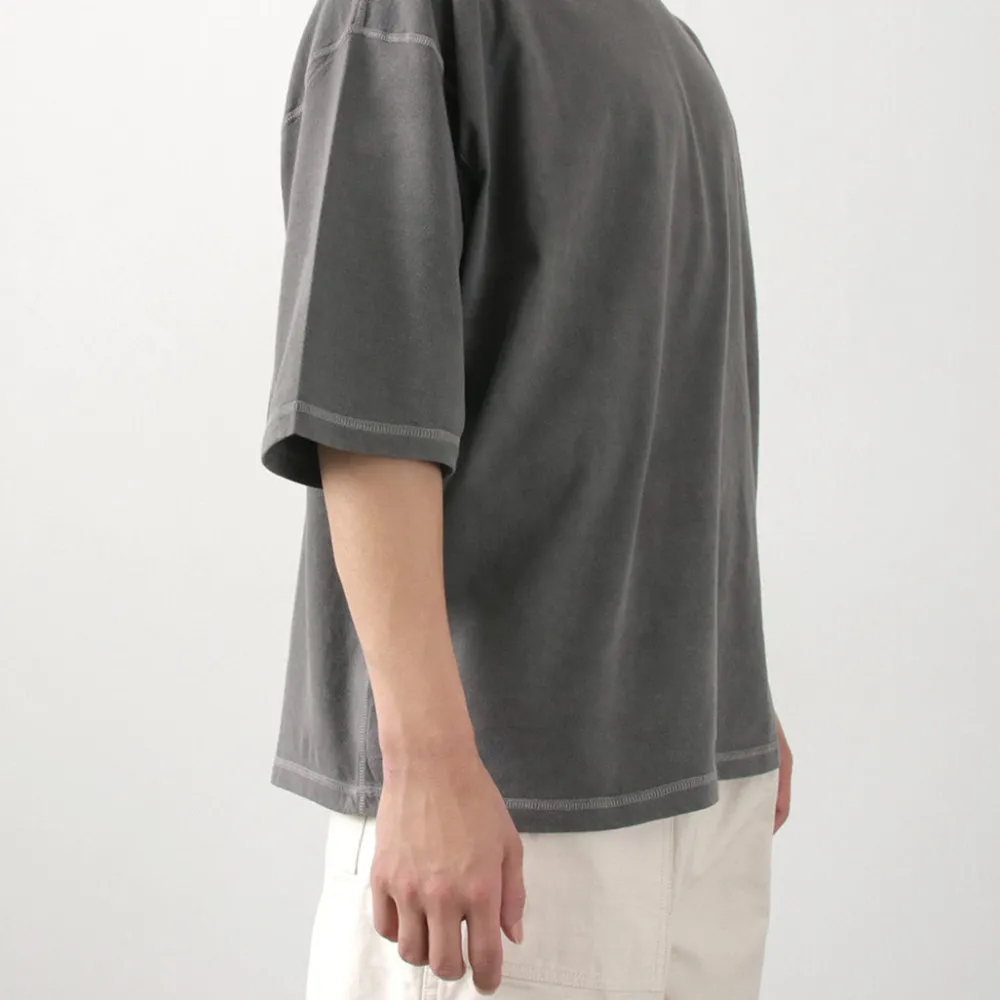 MOC T T-Shirts^/ Overdyed Crew Neck Big Tee