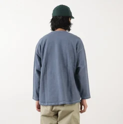 MOC T T-Shirts^/ Plating Jersey Crew Neck Long Sleeve Big Tee