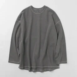 MOC T T-Shirts^/ Plating Jersey Crew Neck Long Sleeve Big Tee