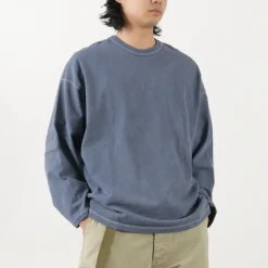 MOC T T-Shirts^/ Plating Jersey Crew Neck Long Sleeve Big Tee