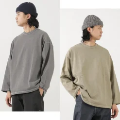 MOC T T-Shirts^/ Plating Jersey Crew Neck Long Sleeve Big Tee