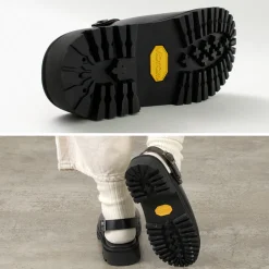 MOLLE SHOES Leather Shoes & Boots^/ Engineer Sandals black