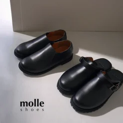 MOLLE SHOES Leather Shoes & Boots^/ Engineer Sandals black