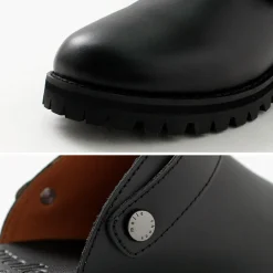 MOLLE SHOES Leather Shoes & Boots^/ Engineer Sandals black