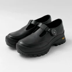 MOLLE SHOES Leather Shoes & Boots^/ Free Rock T-Strap Leather Shoes black