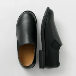 MOLLE SHOES Leather Shoes & Boots^/ Short Side Gore Leather Shoes black