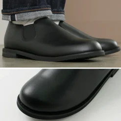 MOLLE SHOES Leather Shoes & Boots^/ Short Side Gore Leather Shoes black