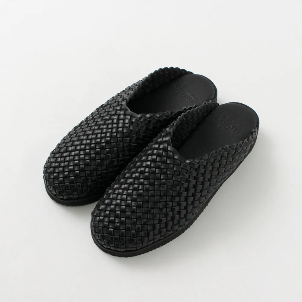 MOLLE SHOES Sandals^/ Woven Leather Crog Sandals