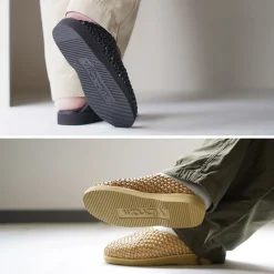 MOLLE SHOES Sandals^/ Woven Leather Crog Sandals