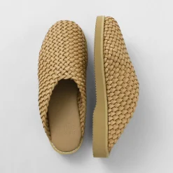 MOLLE SHOES Sandals^/ Woven Leather Crog Sandals