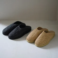 MOLLE SHOES Sandals^/ Woven Leather Crog Sandals