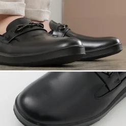 MOONSTAR Leather Shoes & Boots^/ SR011 HAMI Leather Shoes black