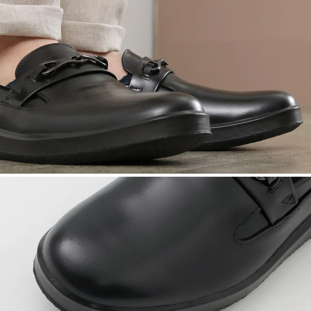 MOONSTAR Leather Shoes & Boots^/ SR011 HAMI Leather Shoes black