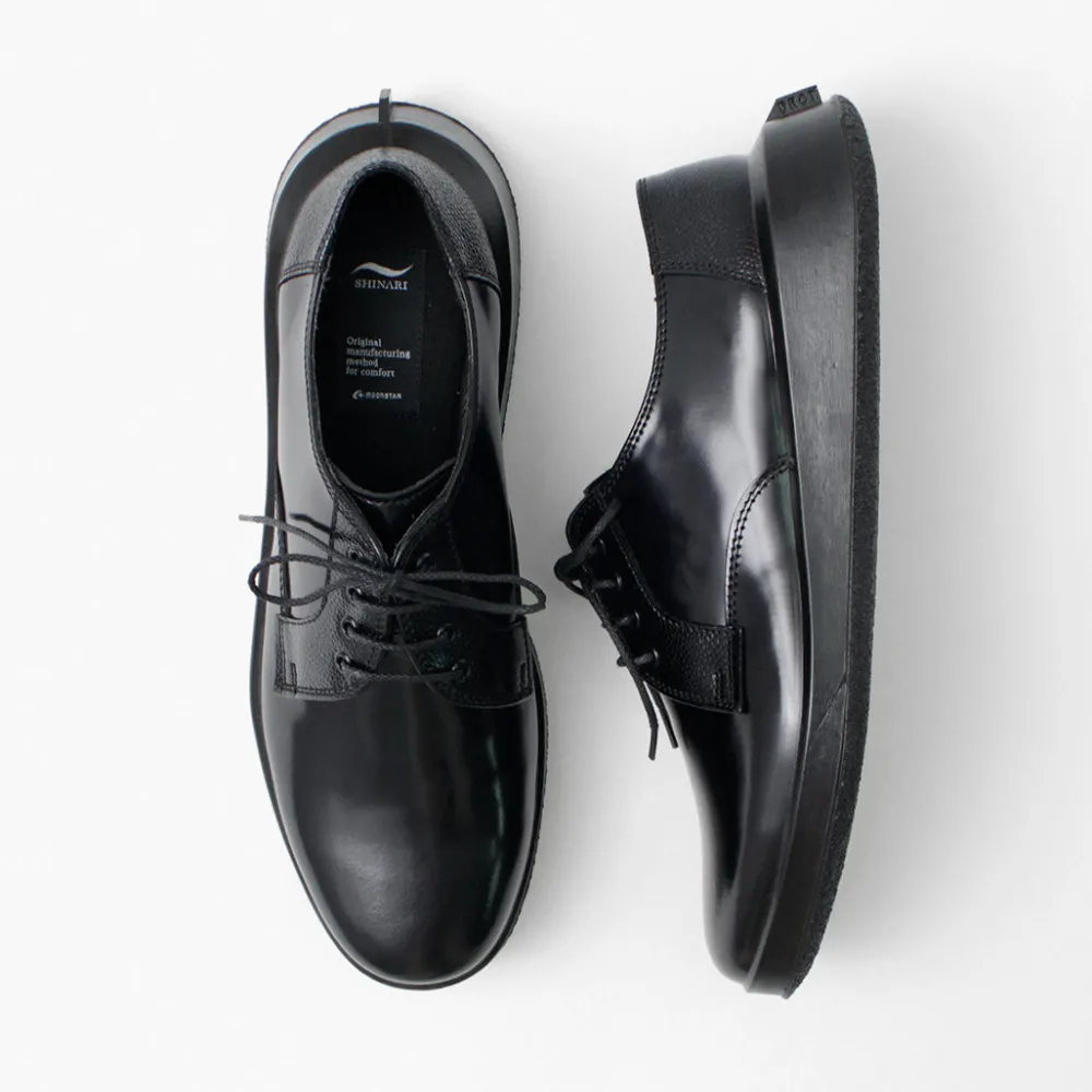 MOONSTAR SHINARI Leather Shoes & Boots^/ SR001 SUMEN Leather Shoes black