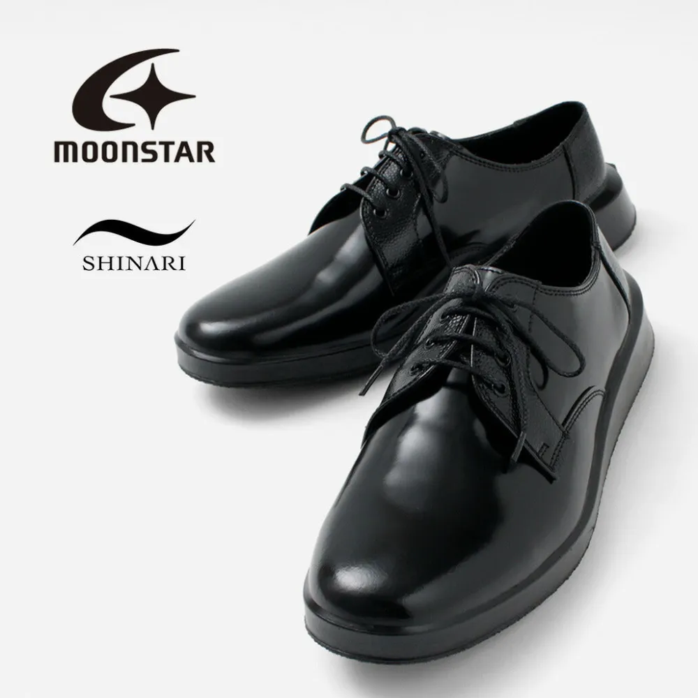 MOONSTAR SHINARI Leather Shoes & Boots^/ SR001 SUMEN Leather Shoes black