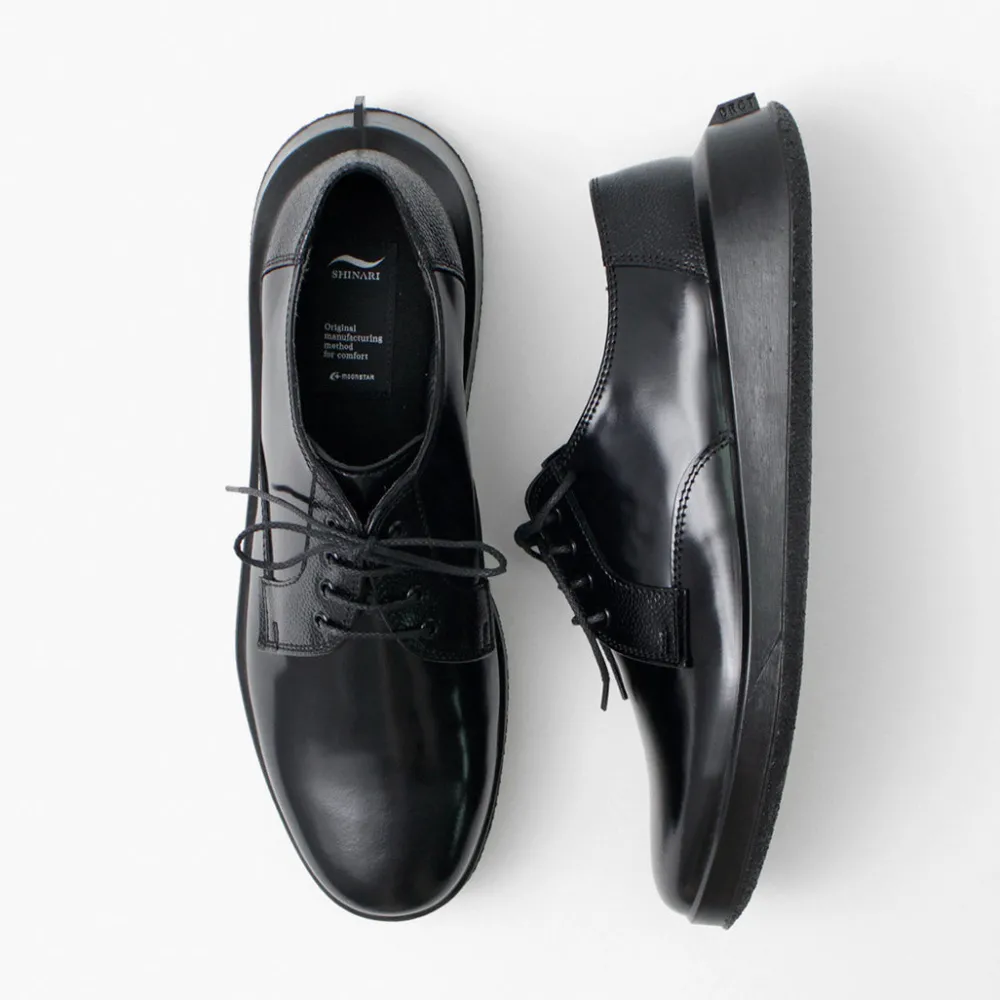 MOONSTAR SHINARI Leather Shoes & Boots^/ SR001 SUMEN Leather Shoes black