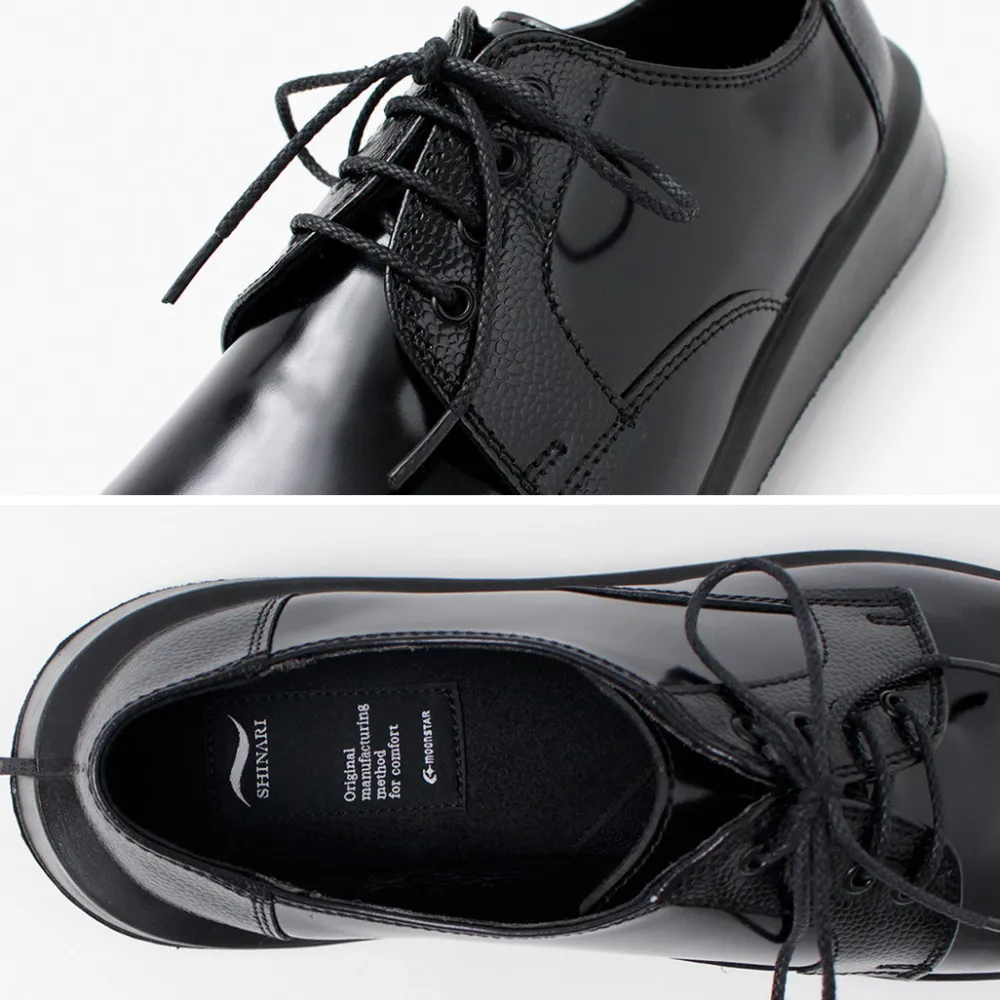 MOONSTAR SHINARI Leather Shoes & Boots^/ SR001 SUMEN Leather Shoes black