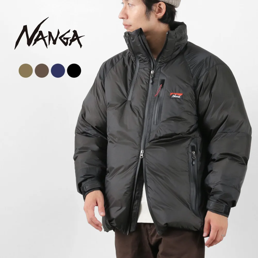 NANGA Down Wear^/ Aurora Light Down Stand Collar Down Jacket Mikami