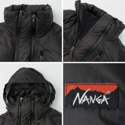 NANGA Down Wear^/ Aurora Light Down Stand Collar Down Jacket Mikami
