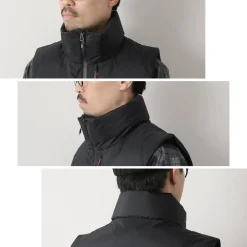 NANGA Down Wear^/ Aurora Tex Stand Collar Down Vest