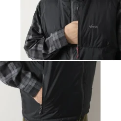 NANGA Down Wear^/ Aurora Tex Stand Collar Down Vest