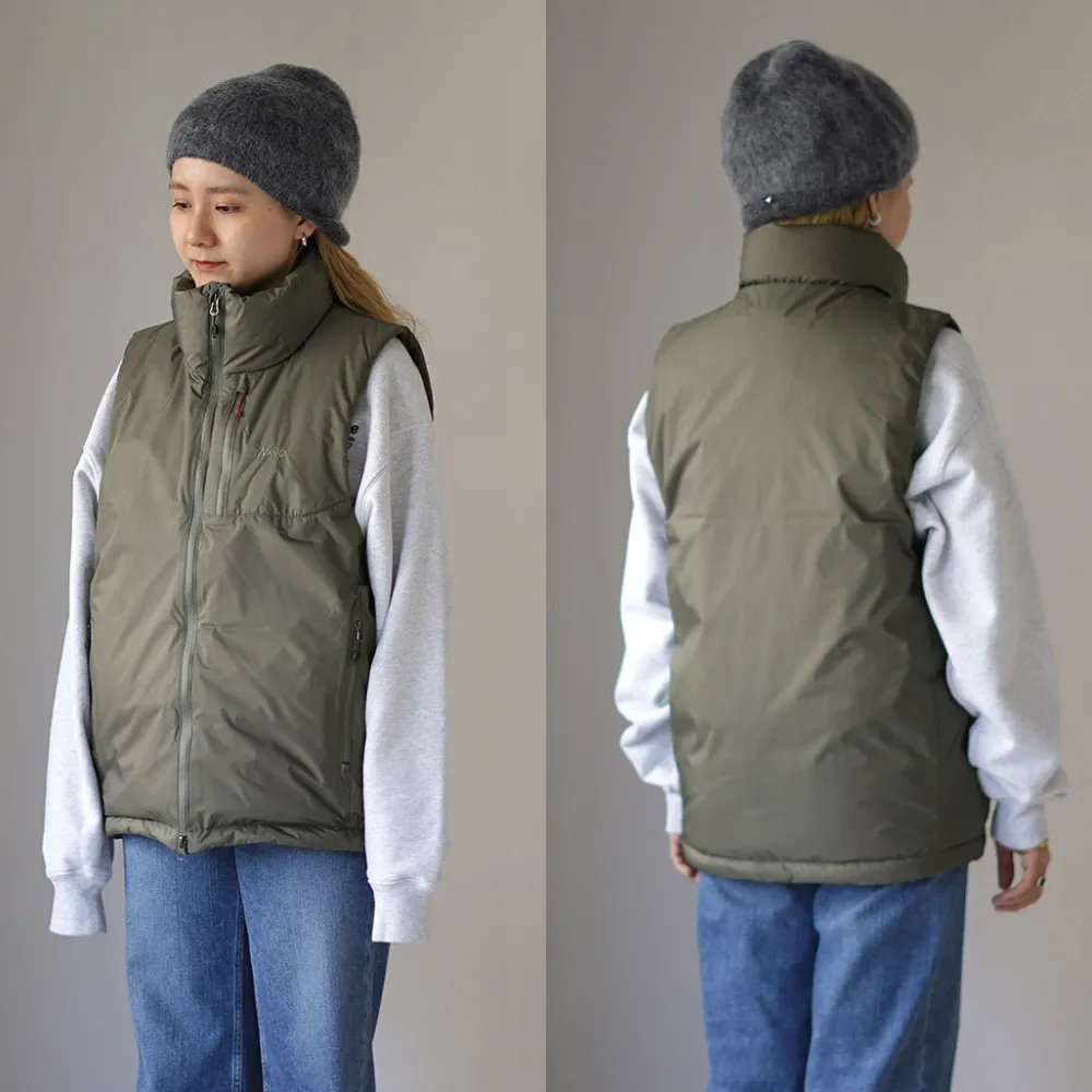 NANGA Down Wear^/ Aurora Tex Stand Collar Down Vest
