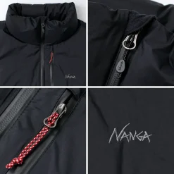 NANGA Down Wear^/ Aurora Tex Stand Collar Down Vest