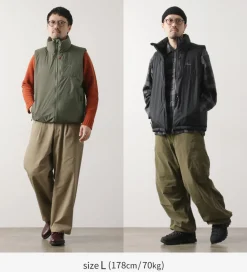 NANGA Down Wear^/ Aurora Tex Stand Collar Down Vest