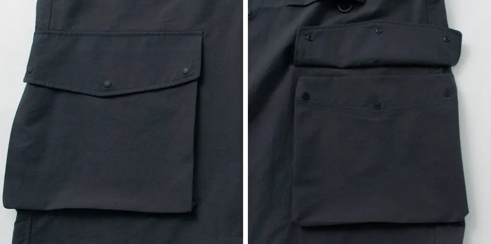 NANGA Shirts^/ Dot Air Utility pocket Short Sleeve Shirt