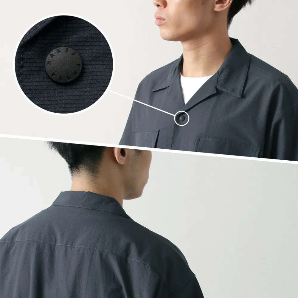 NANGA Shirts^/ Dot Air Utility pocket Short Sleeve Shirt