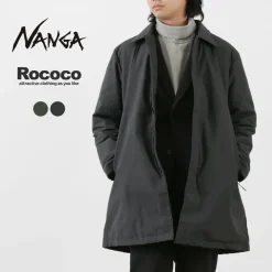 NANGA Coats^/ Down Soutien Collar Coat Fire-resistant
