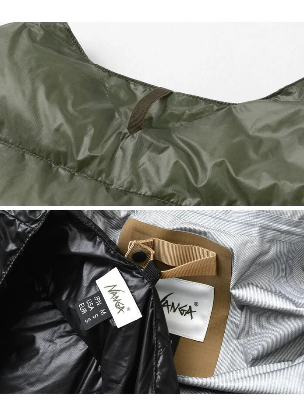NANGA Down Wear^/ Down Vest / Inner Down