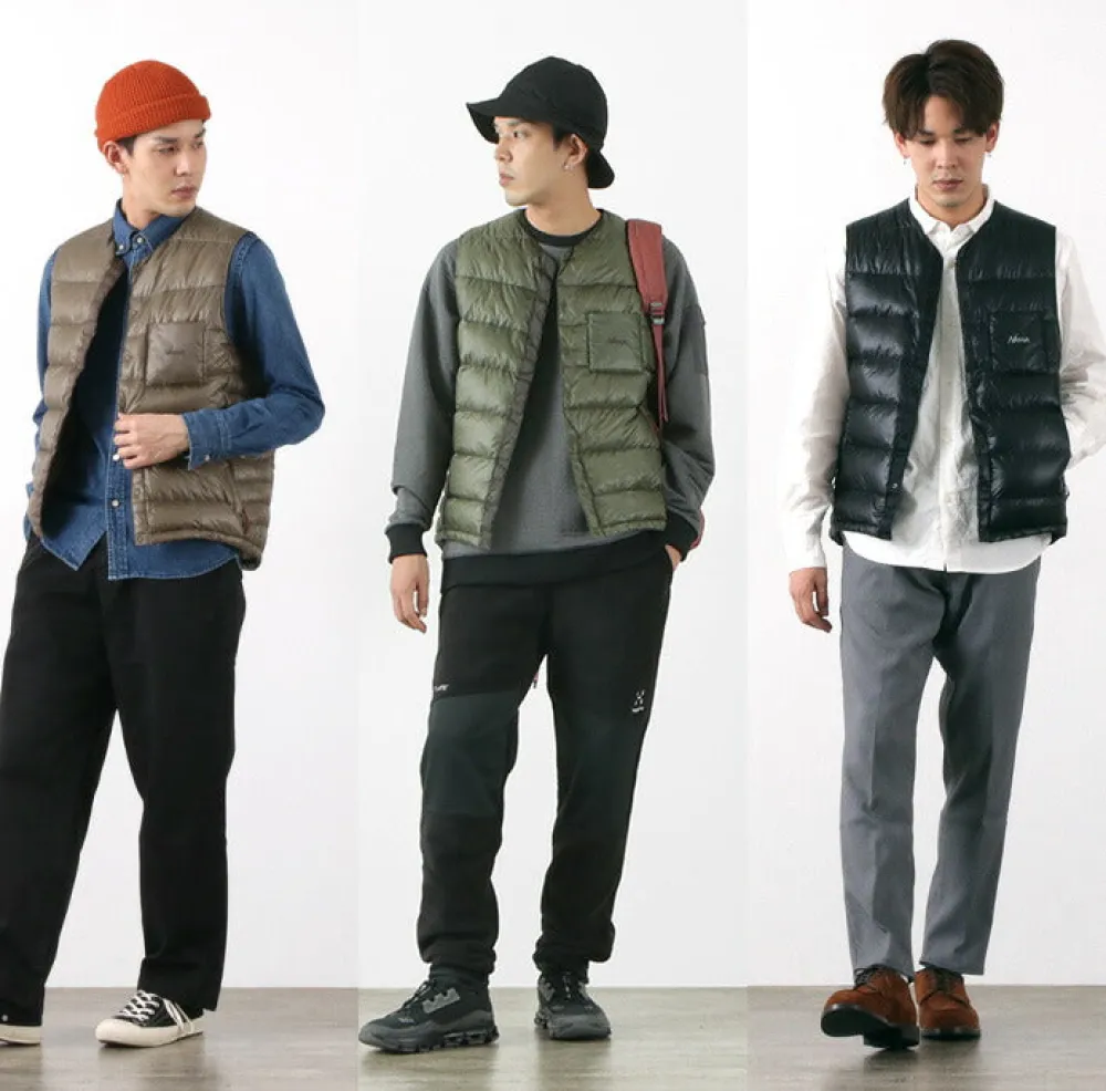 NANGA Down Wear^/ Down Vest / Inner Down
