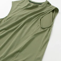 NANGA T-Shirts^/ Dry base layer no sleeve tee