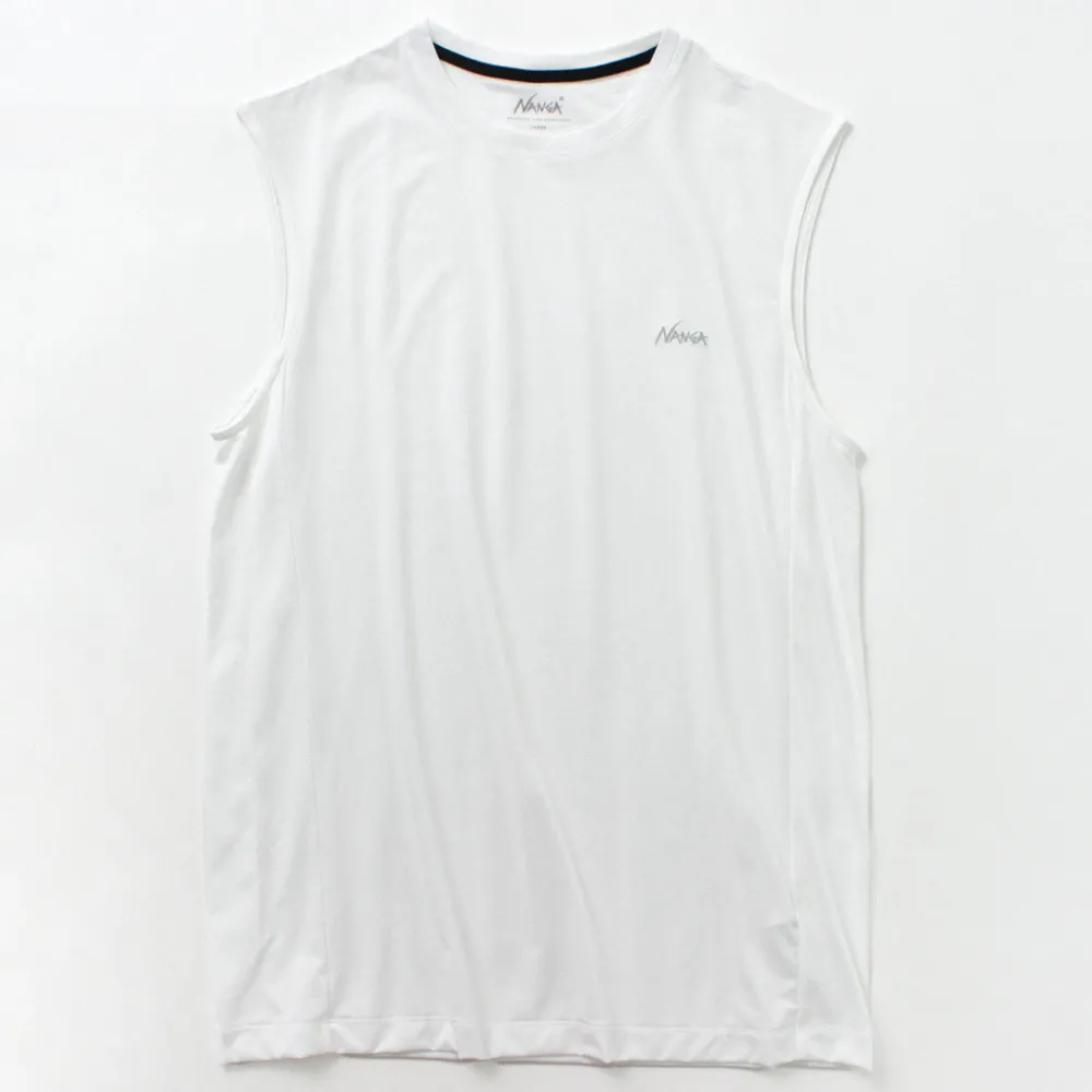 NANGA T-Shirts^/ Dry base layer no sleeve tee
