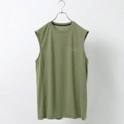 NANGA T-Shirts^/ Dry base layer no sleeve tee