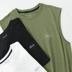 NANGA T-Shirts^/ Dry base layer no sleeve tee