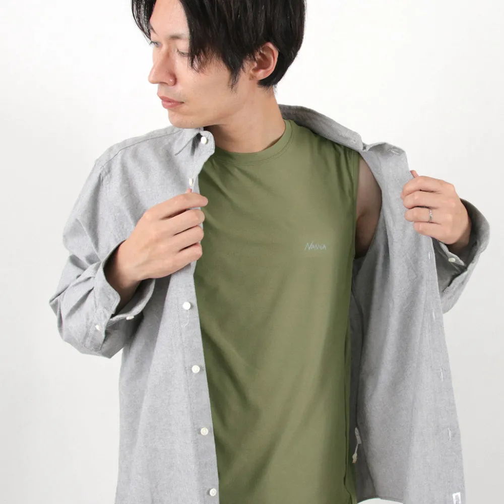 NANGA T-Shirts^/ Dry base layer no sleeve tee