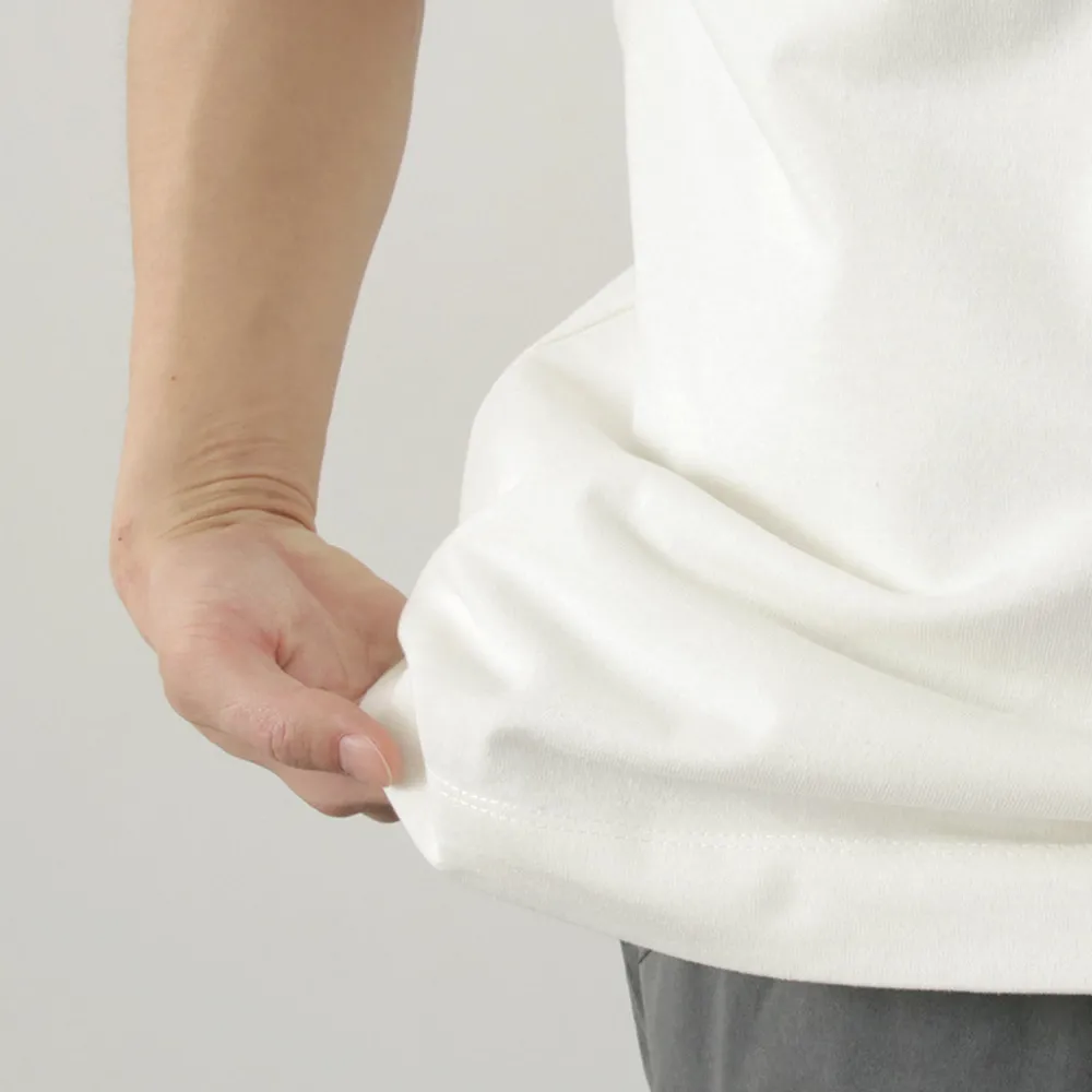 NANGA T-Shirts^/ Eco Hybrid Box Logo Embroidery T-Shirt