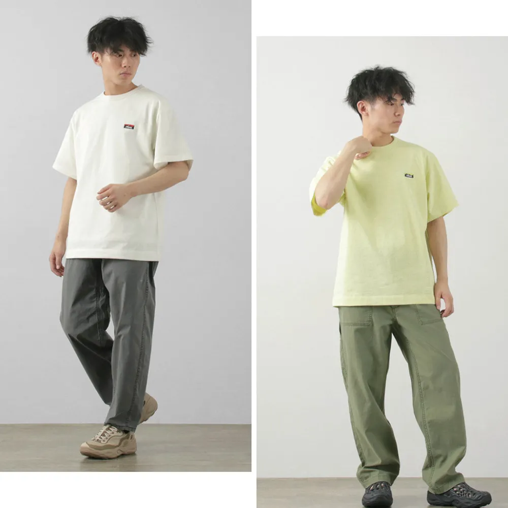 NANGA T-Shirts^/ Eco Hybrid Box Logo Embroidery T-Shirt