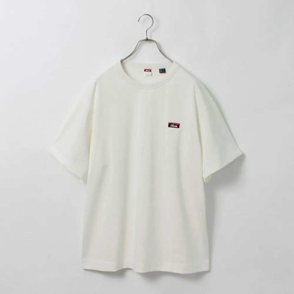 NANGA T-Shirts^/ Eco Hybrid Box Logo Embroidery T-Shirt