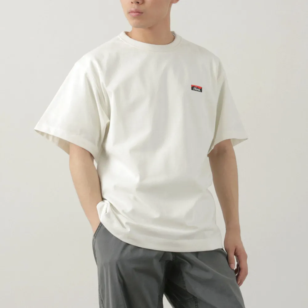 NANGA T-Shirts^/ Eco Hybrid Box Logo Embroidery T-Shirt